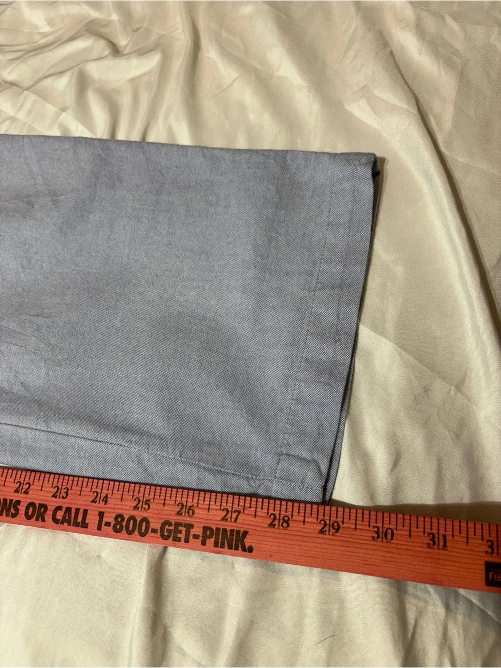 Polo Ralph Lauren Preston Pants Mens 40x30 Light Blue Chino Cotton Straight Fit